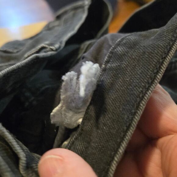 Everlane Black Straight Leg Jeans Women’s 30 Mid Rise Cropped - Picture 3 of 7